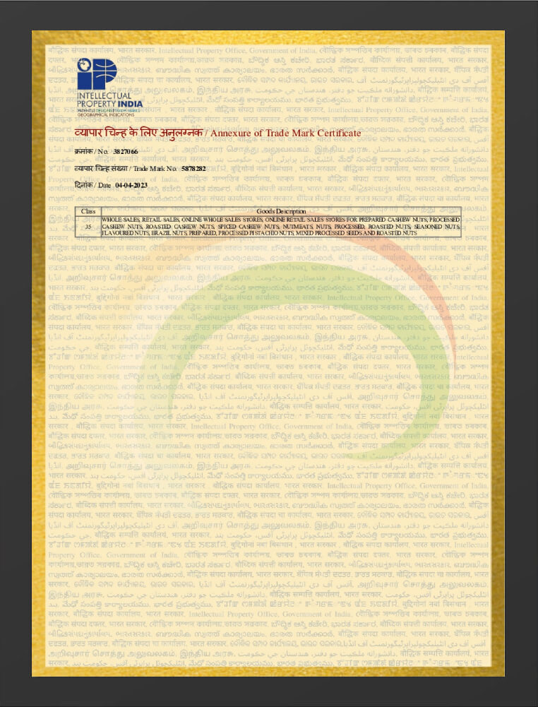 Trademark Certificate