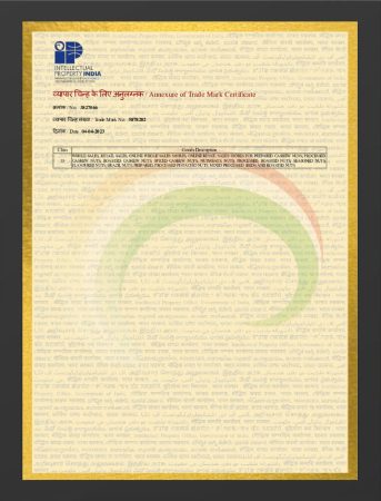 Trademark Certificate